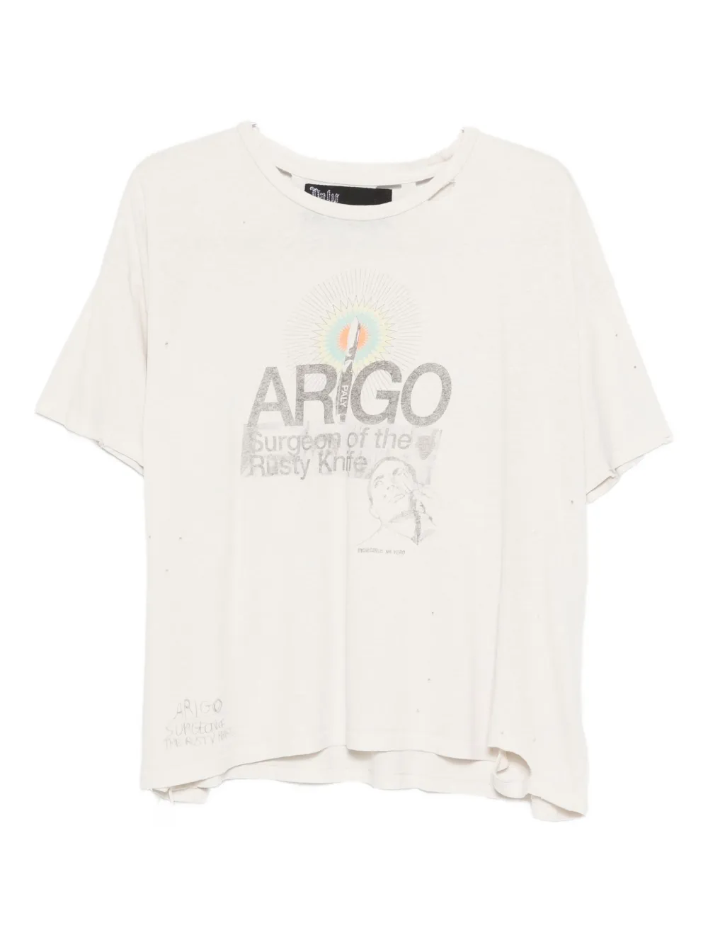 

Футболка с графическим принтом и круглым вырезом Paly, нейтральный