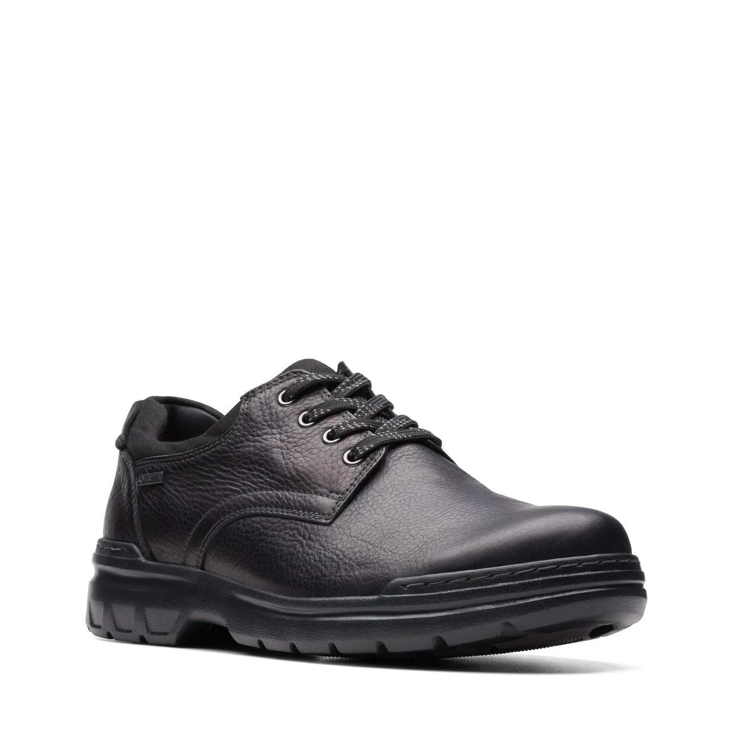 Дерби мужские кожаные с мембраной GORE-TEX Clarks, черный — фото 2