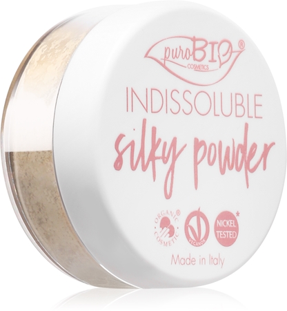 

Матирующая рассыпчатая пудра puroBIO Cosmetics Indissouble, 03 Yellowish 8 g