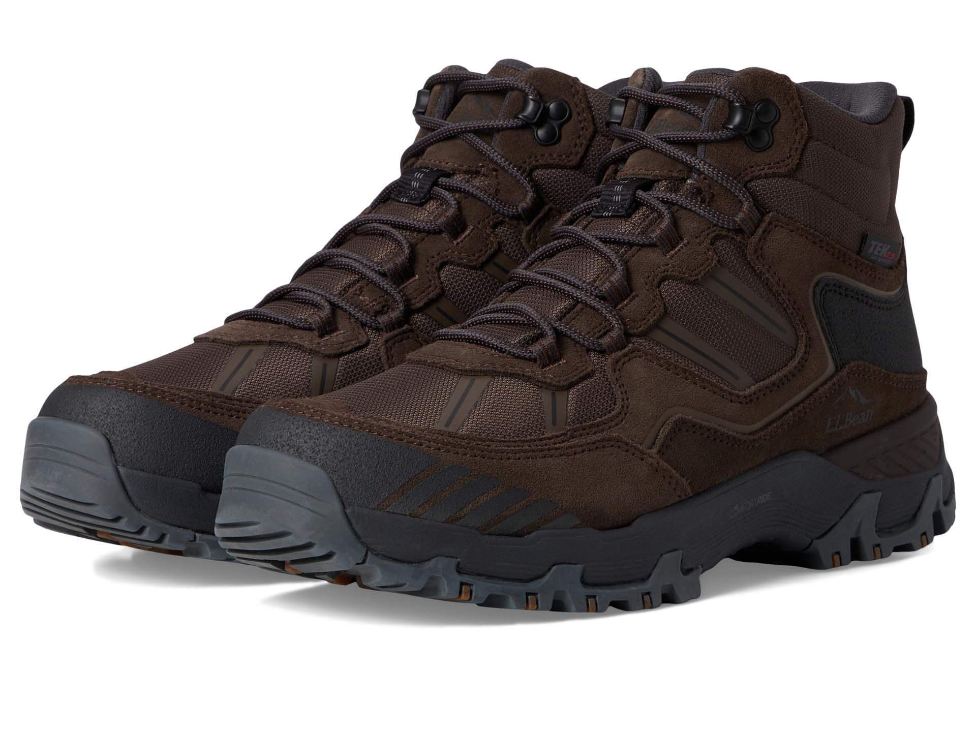 

Ботинки L.L.Bean Trail Model X Mid Waterproof Hiker, цвет Deepest Brown