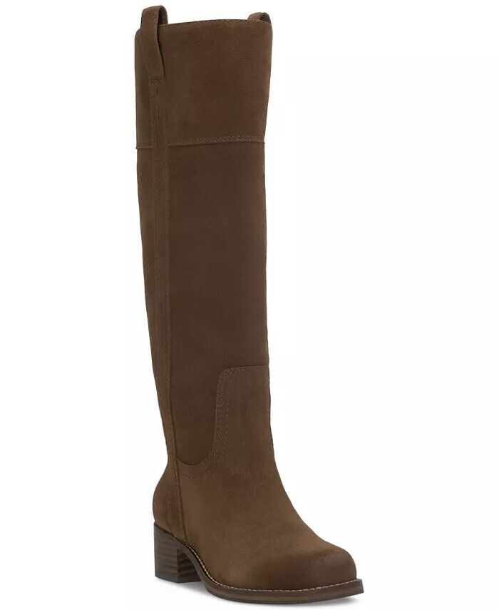Женские очень широкие ботинки для верховой езды Hybiscus Lucky Brand, коричневый