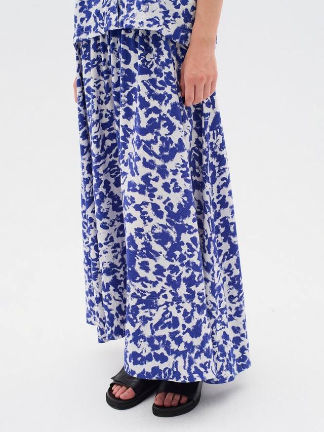 

Юбка миди Faye с абстрактным принтом InWear, Blue/Multi