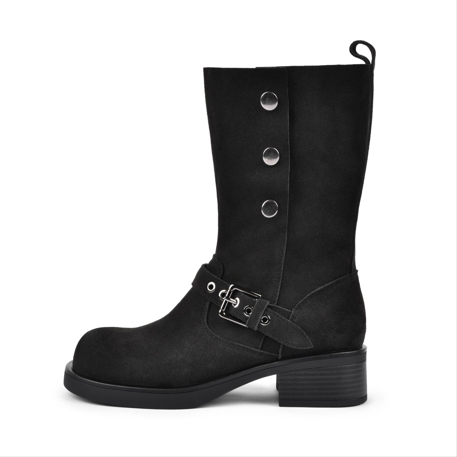 TOOMANYSHOES Крутые джазовые женские ботинки до щиколотки тёмно-серые, цвет Dark Gray