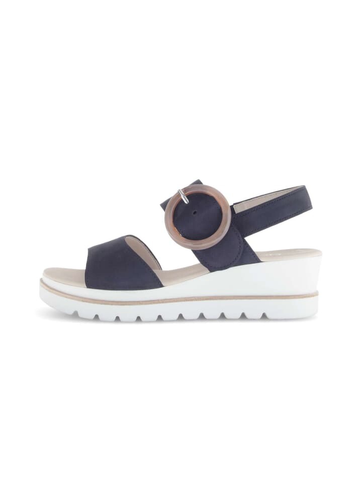 Классические босоножки Gabor Fashion Plateau Sandalen, синий — фото 2