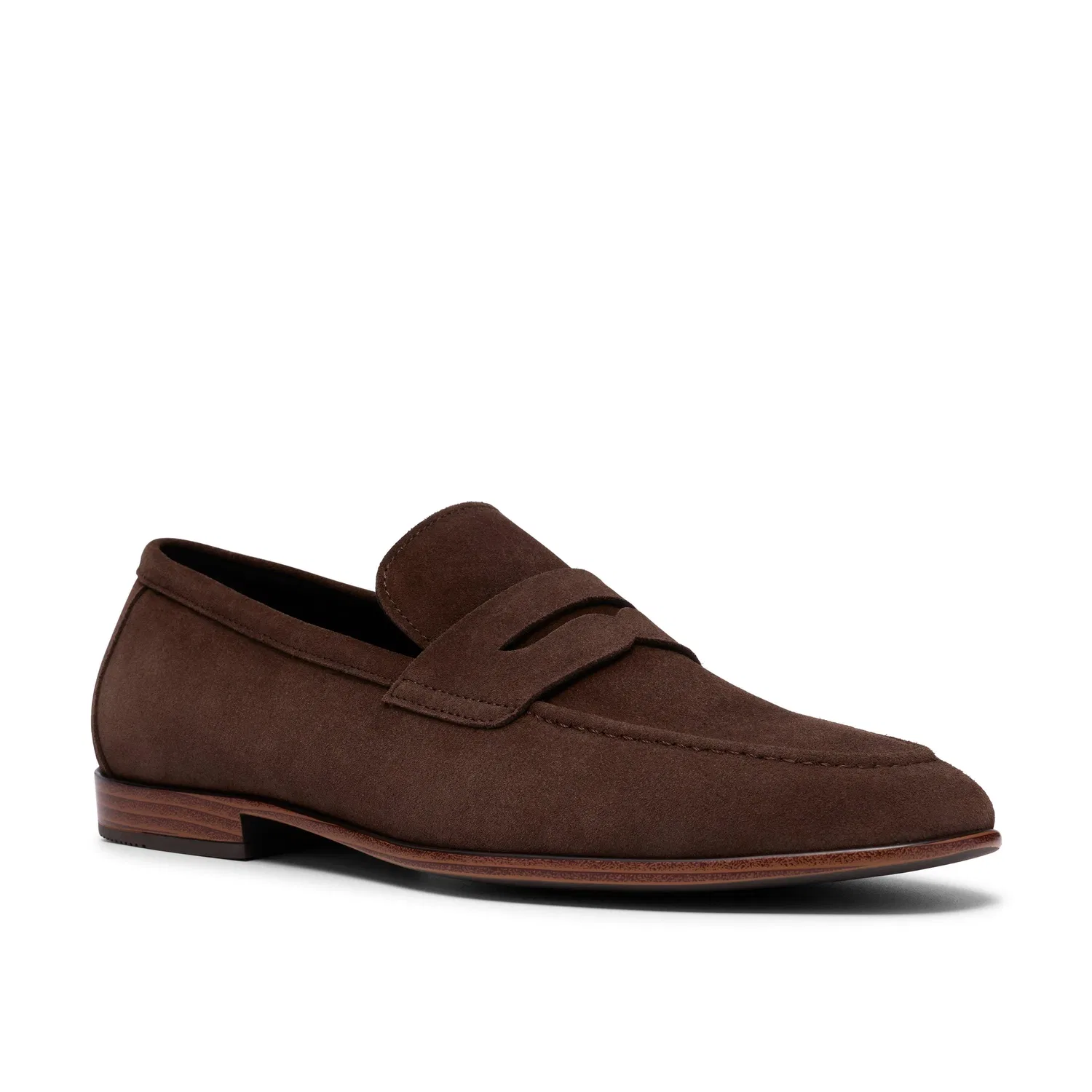 Лоферы из замши Clarks Winsford Easy, коричневый — фото 4
