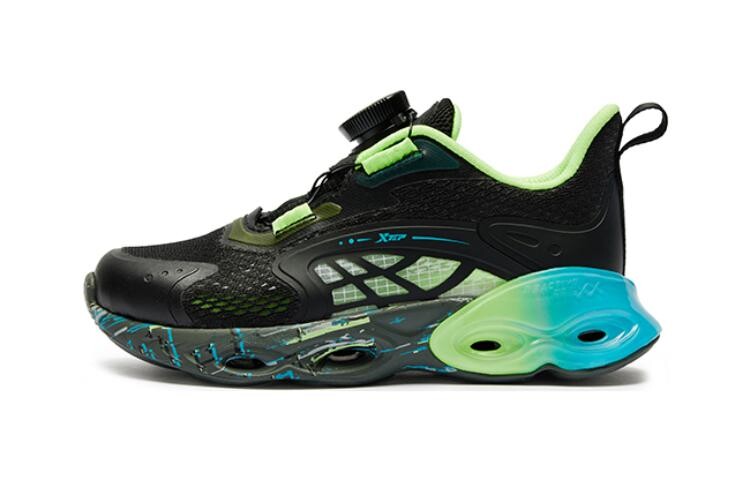 

Детские кроссовки PS Low-top черные/синие/зеленые Xtep