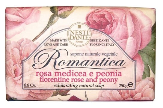 

Туалетное мыло Nesti Dante, Романтика, Роза и пиония, 250 г