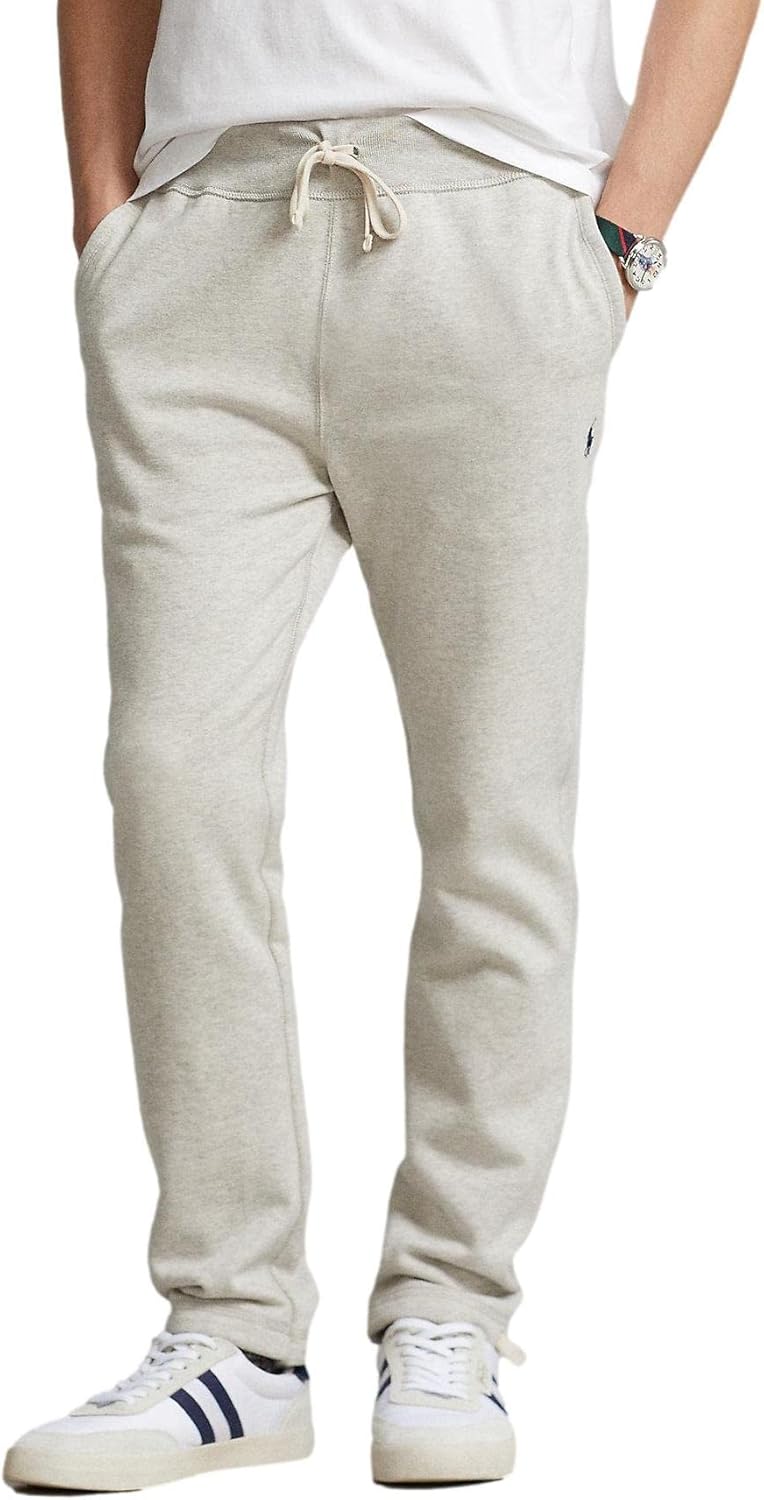 POLO RALPH LAUREN Мужские спортивные флисовые брюки с завязками, Sport Heather. — фото 2