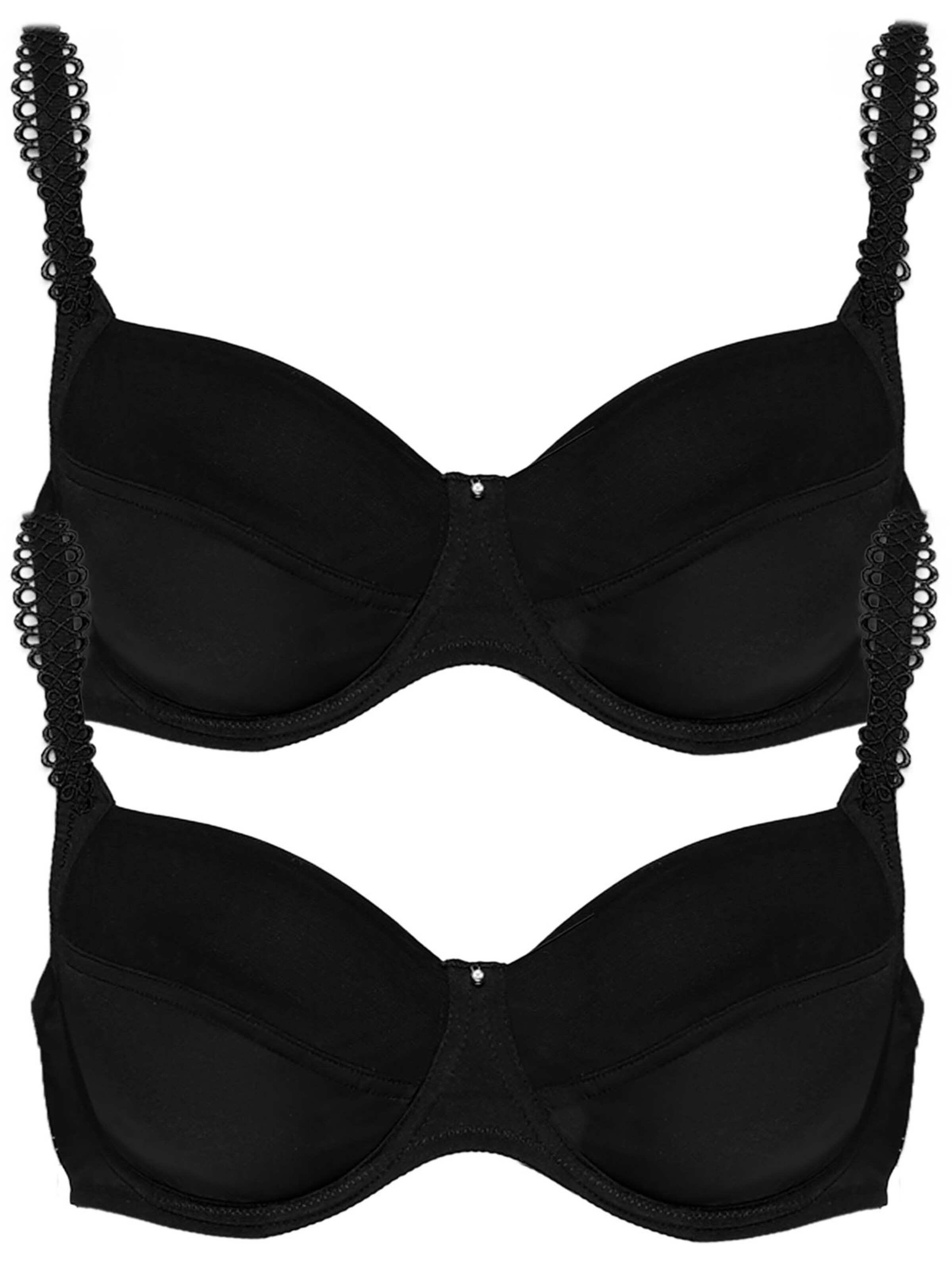 

VIANIA Бюстгальтер-майка 'Sally' в черном цвете