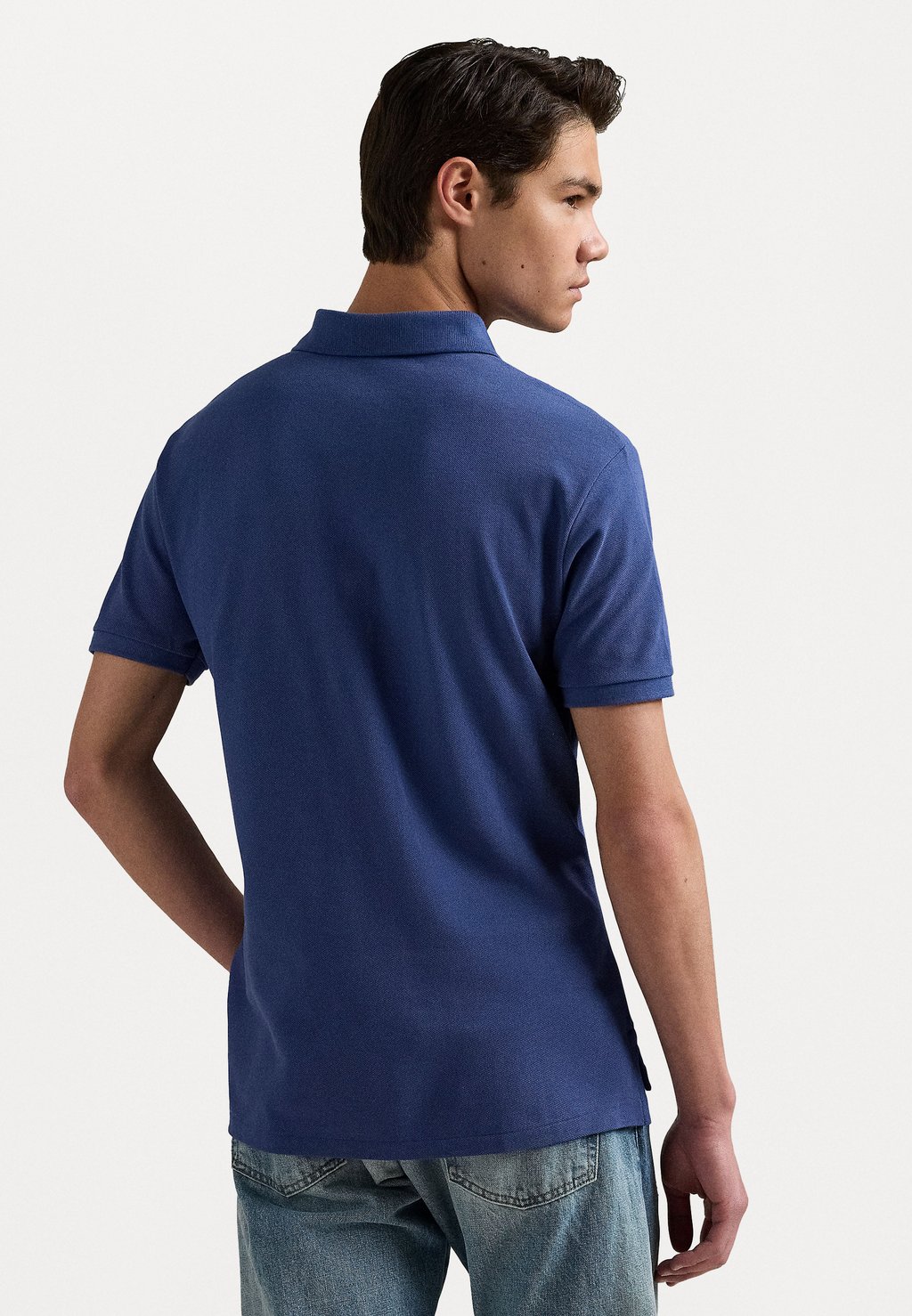 Рубашка поло THE ICONIC MESH POLO SHIRT Polo Ralph Lauren, темно-синий — фото 3