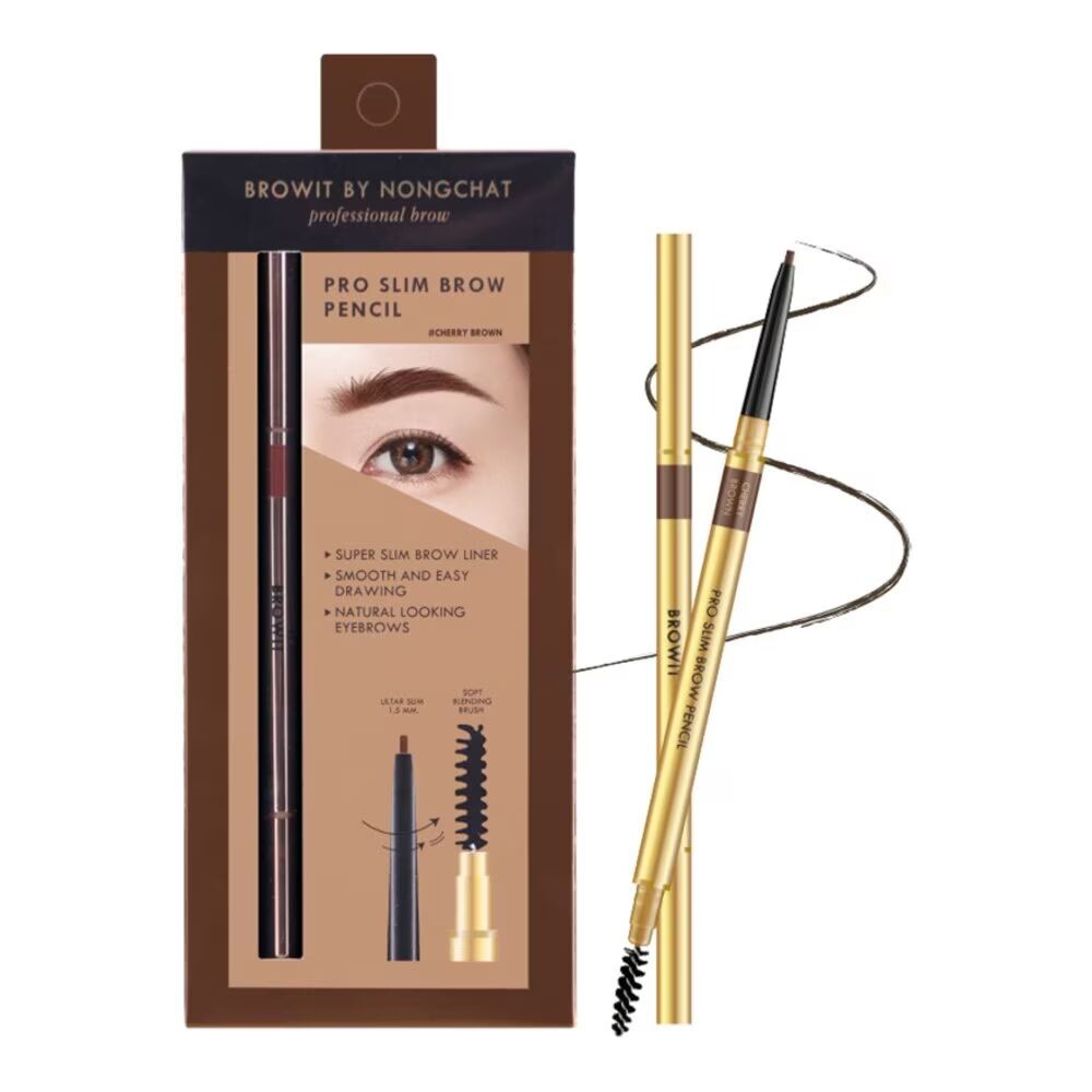 

Browit Карандаш для бровей Pro Slim 0,06 г вишнево-коричневый, #Cherry Brown