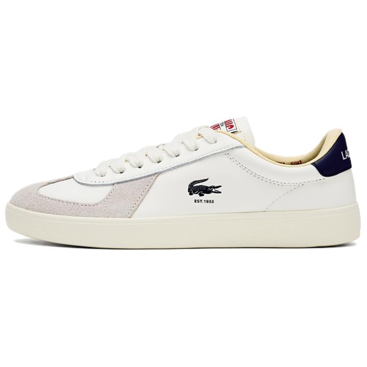 

Низкие кеды со шнуровкой LACOSTE, Beige-407