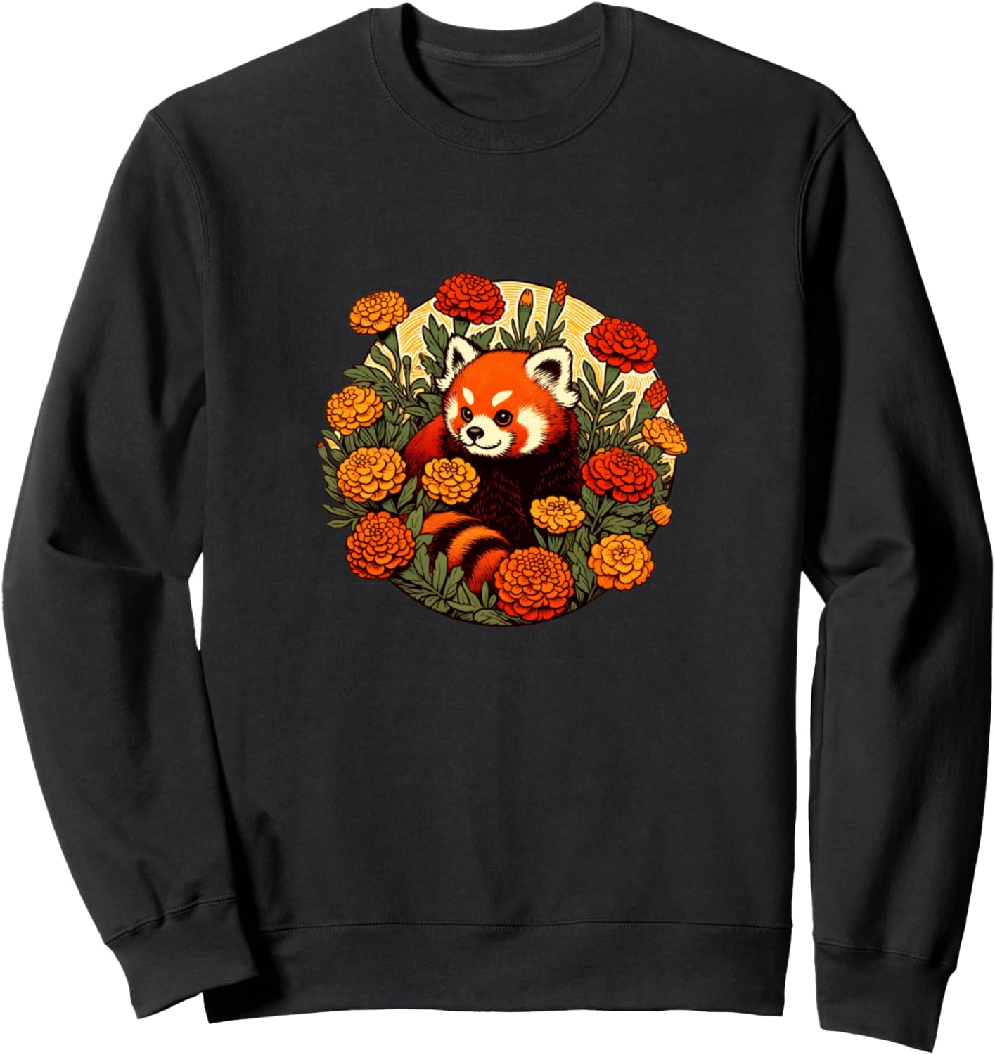 

Ретро-толстовка с изображением красной панды Red Panda Love Snugg