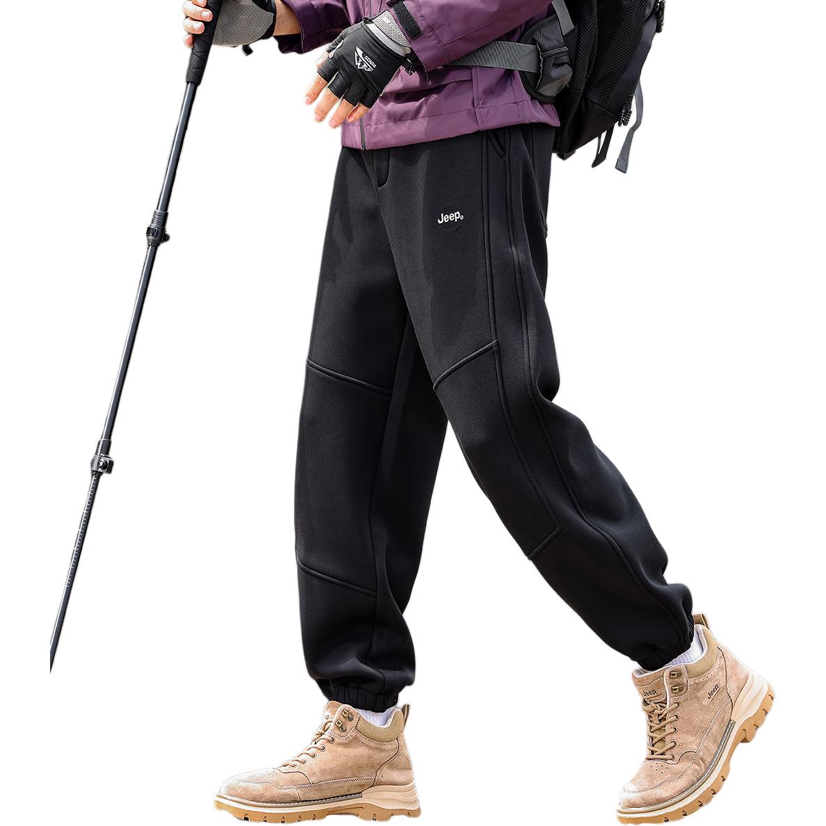 

Классические повседневные брюки Unisex Jeep, черный