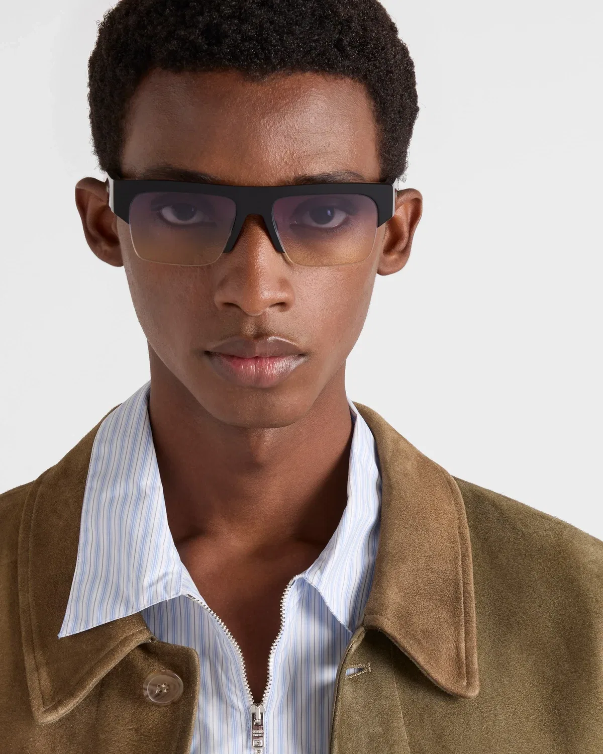 Солнцезащитные очки из коллекции Prada Eyewear, фиолетовый — фото 2