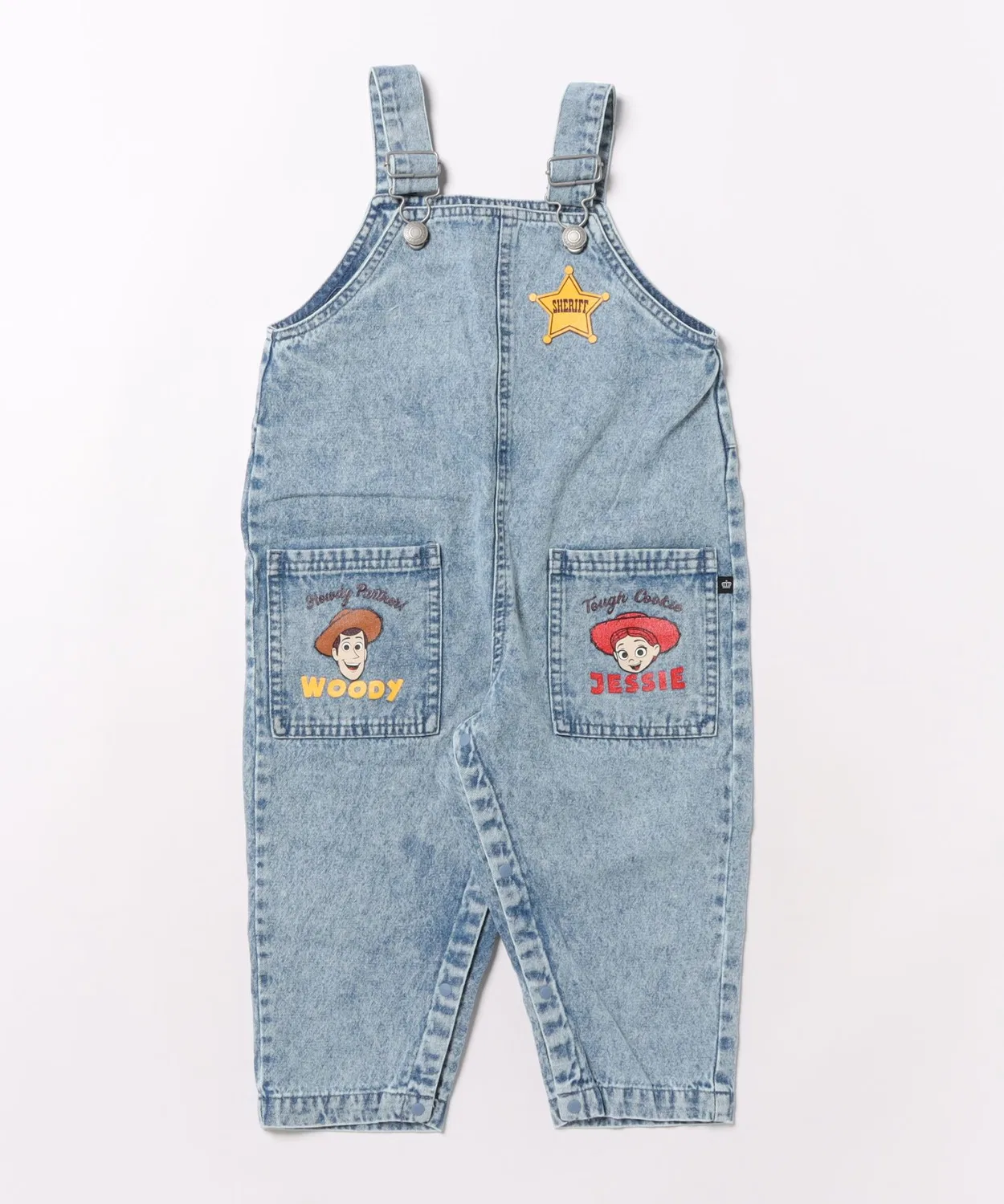 Детский джинсовый комбинезон Disney Toy Story BABYDOLL, светлый индиго — фото 3