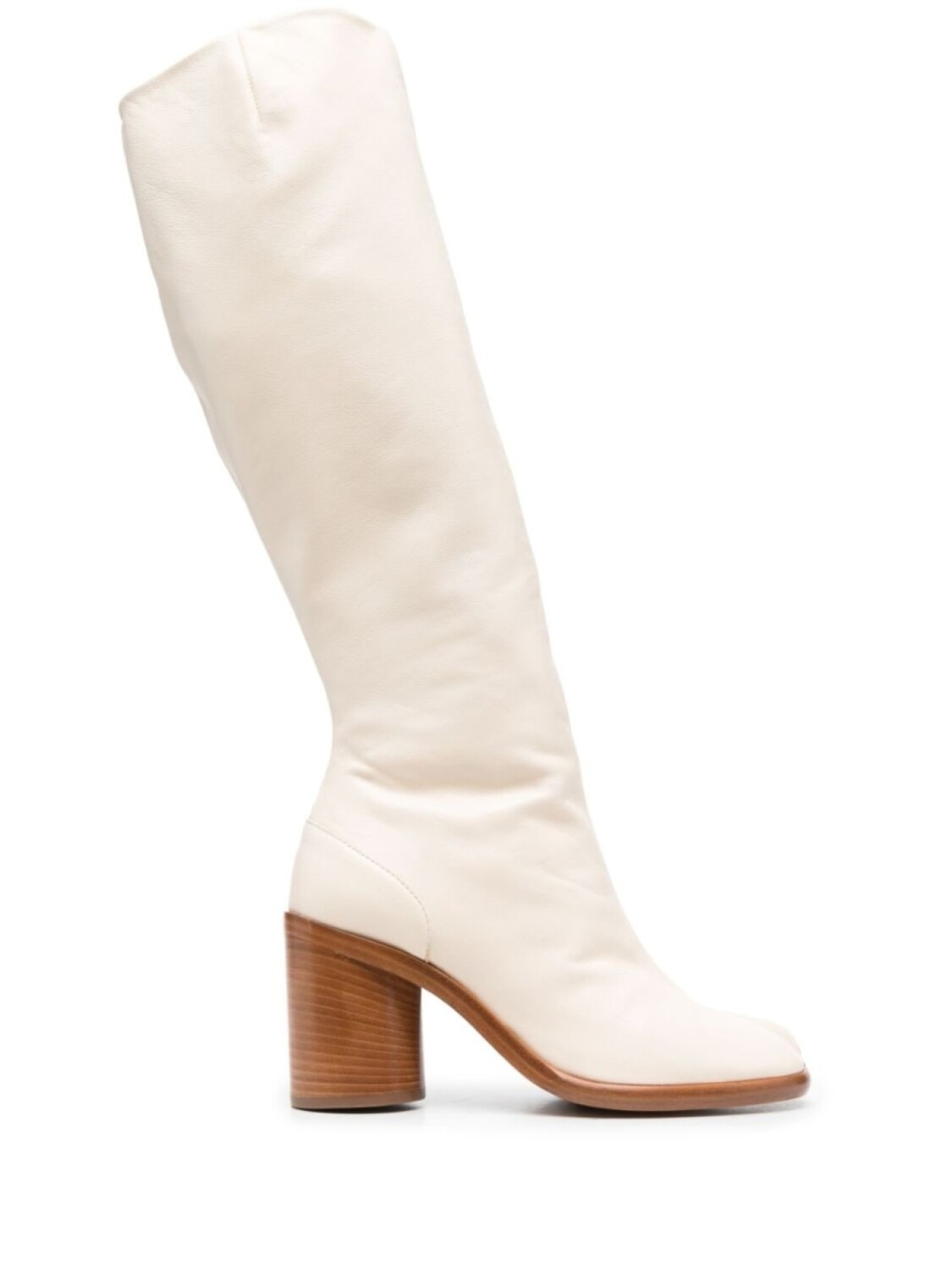 

Maison Margiela сапоги Tabi 80, нейтральный цвет