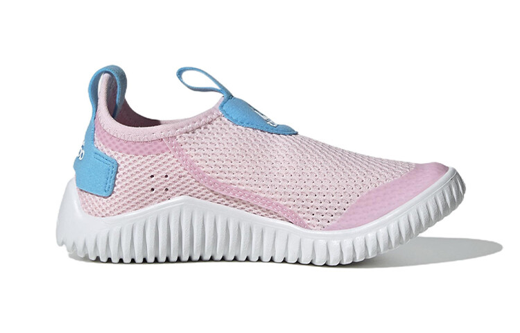 Детские кроссовки RAPIDAZEN SUMMER.RDY PS Low-top розовые/белые Adidas — фото 2