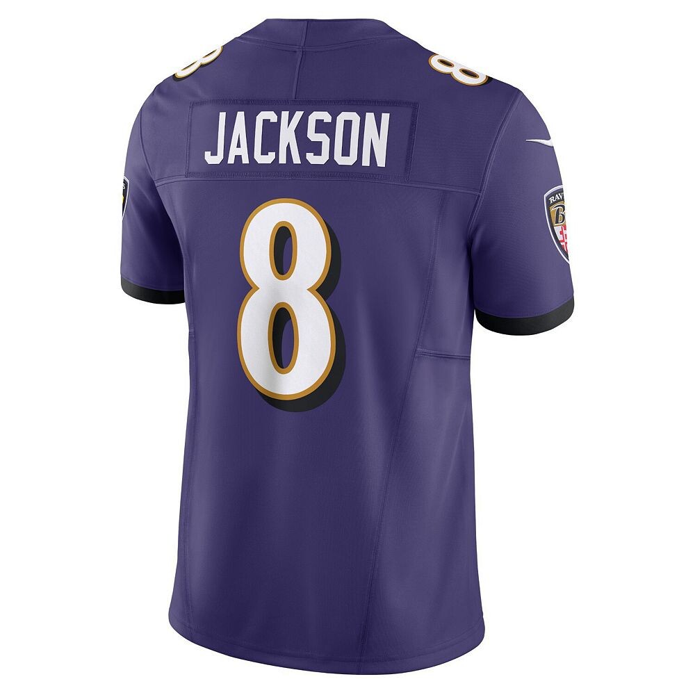 Мужские кроссовки Nike Lamar Jackson Purple Baltimore Ravens Vapor F. Ограниченный Джерси, цвет Rav Purple — фото 4