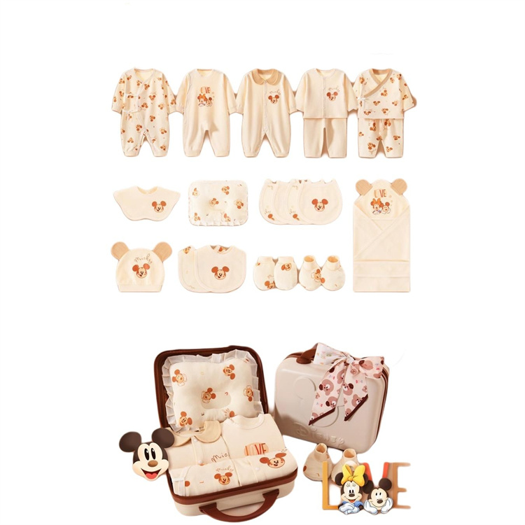 

Подарочная коробка для малышей и детей ясельного возраста Disney, 【Password Suitcase】Four Seasons Collection 20-Piece Set