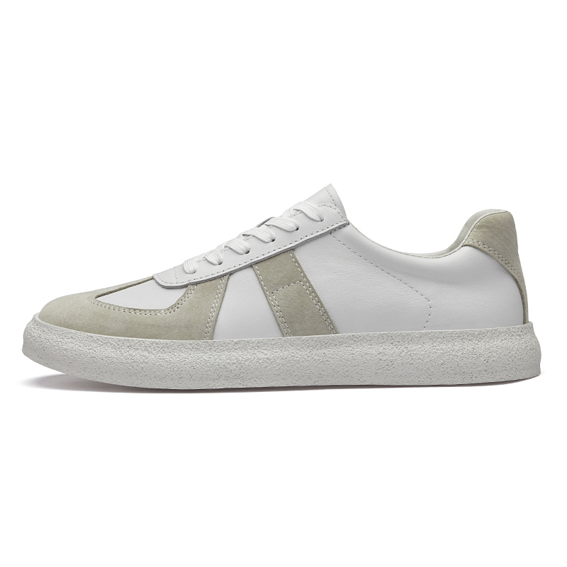 LEXON Мужские низкие скейтерские кеды цвета хаки, цвет Khaki — фото 2