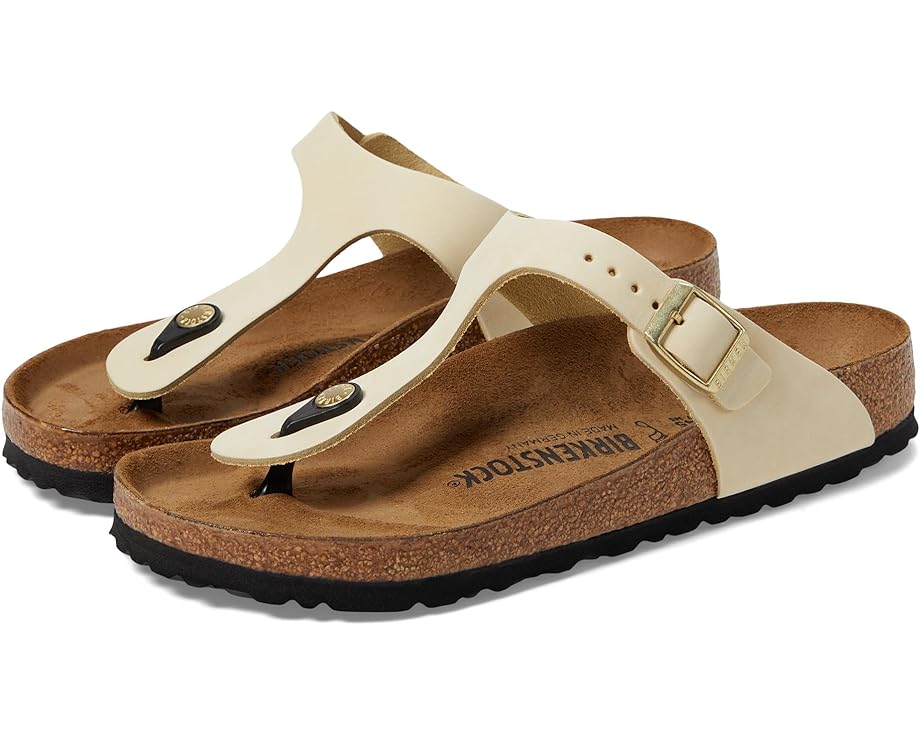 

Сандалии Birkenstock Gizeh, экрю