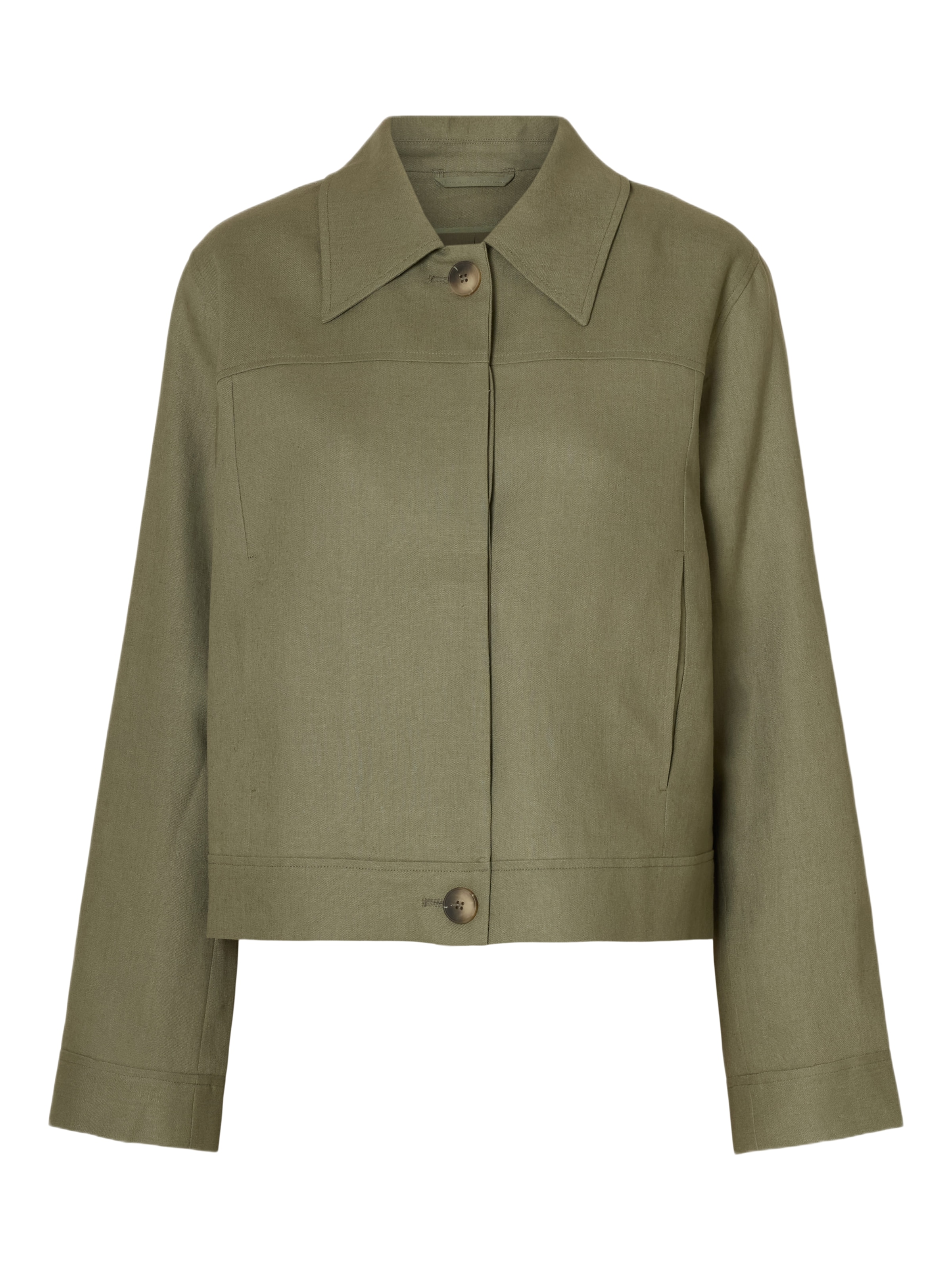 

SELECTED Куртка межсезонная в цвете Olive, Dark Green