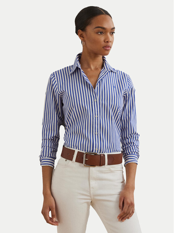 

Рубашка classic fit 200970765001 Lauren Ralph Lauren, синий