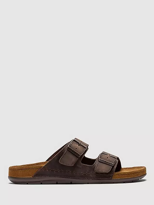 

Сандалии Rodd & Gunn Raglan Leather Slider, цвет chocolate