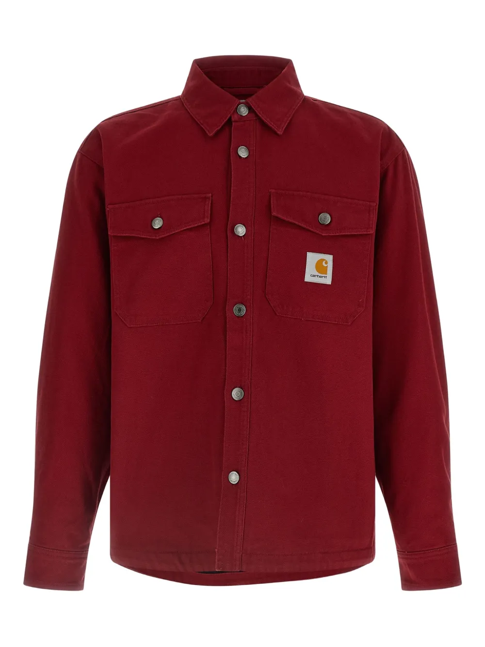 

Рубашка-овершот с нашивкой-логотипом Selby Carhartt Wip, красный