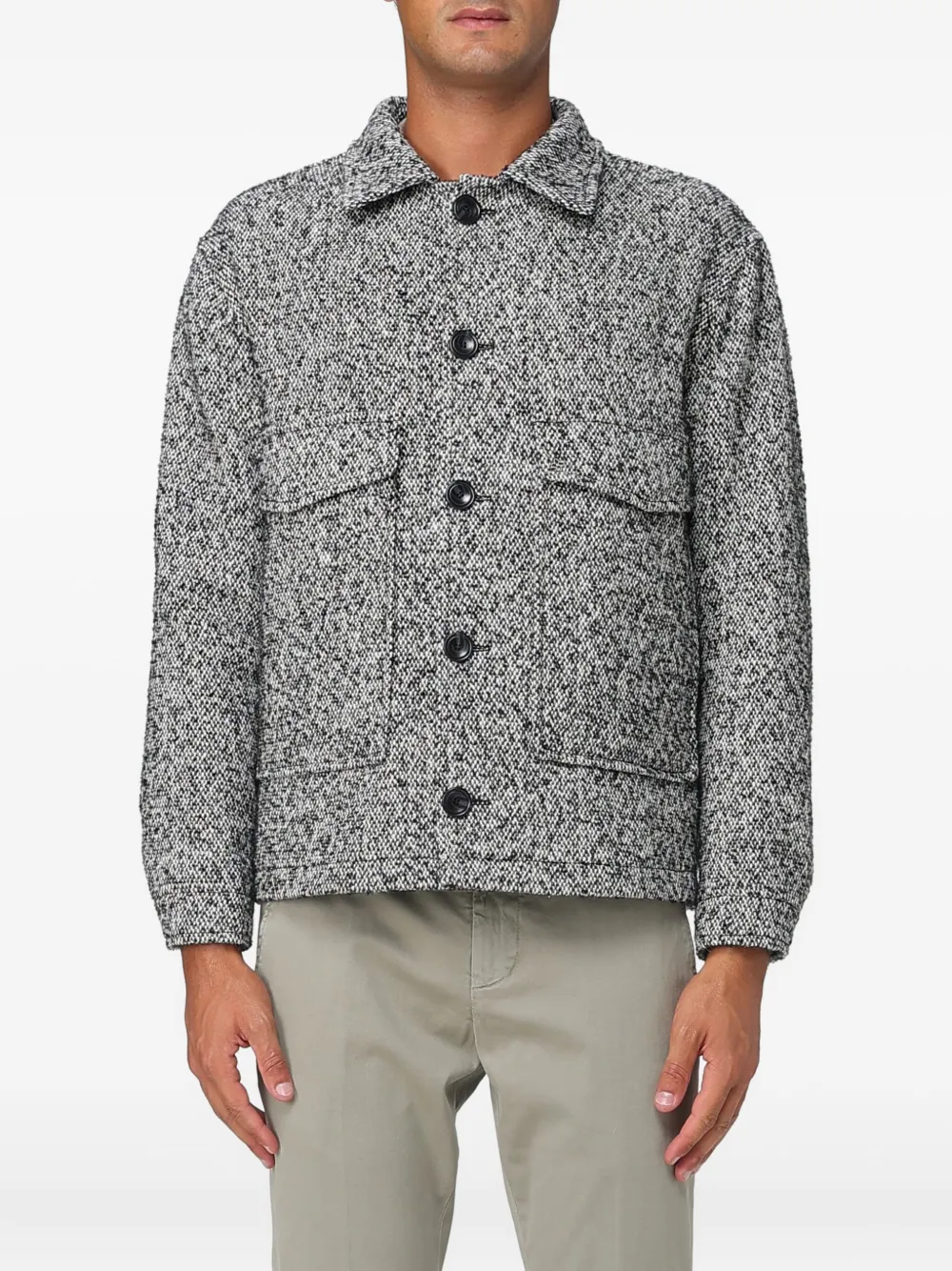 

Куртка с клапанами на пуговицах Tagliatore, серый