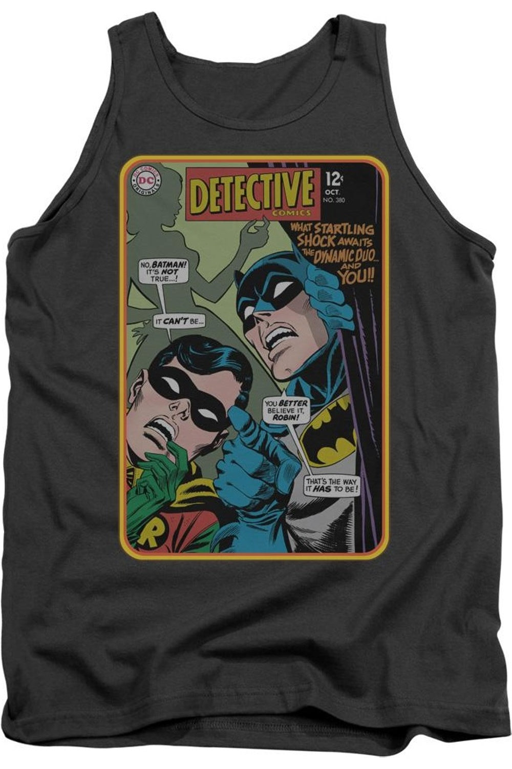 

Batman Detective #380 Майка для взрослых Gildan, цвет charcoal