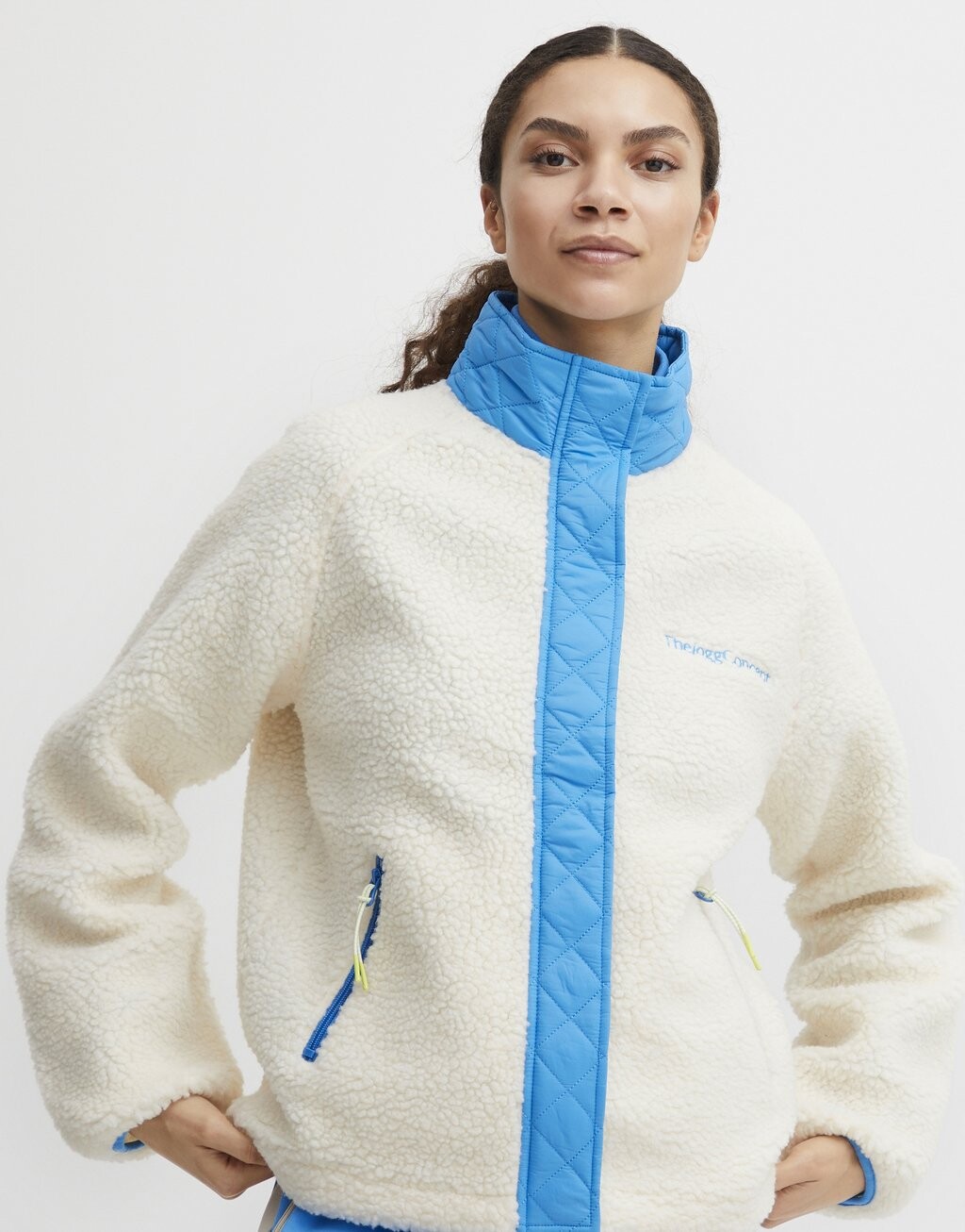 

Флисовая куртка JCBERRI RAGLAN TheJoggConcept, цвет malibu blue mix