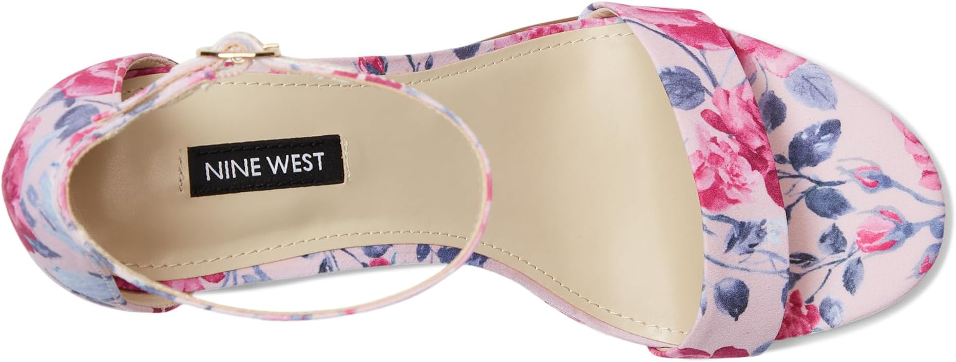 Сандалии Nine West Toniann, цвет Pink Mystic Garden Print Multi — фото 2