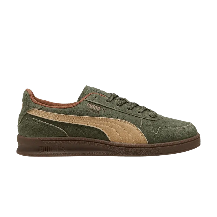 

Кроссовки Indoor R Suede 'Dark Olive Haute Coffee', зеленый