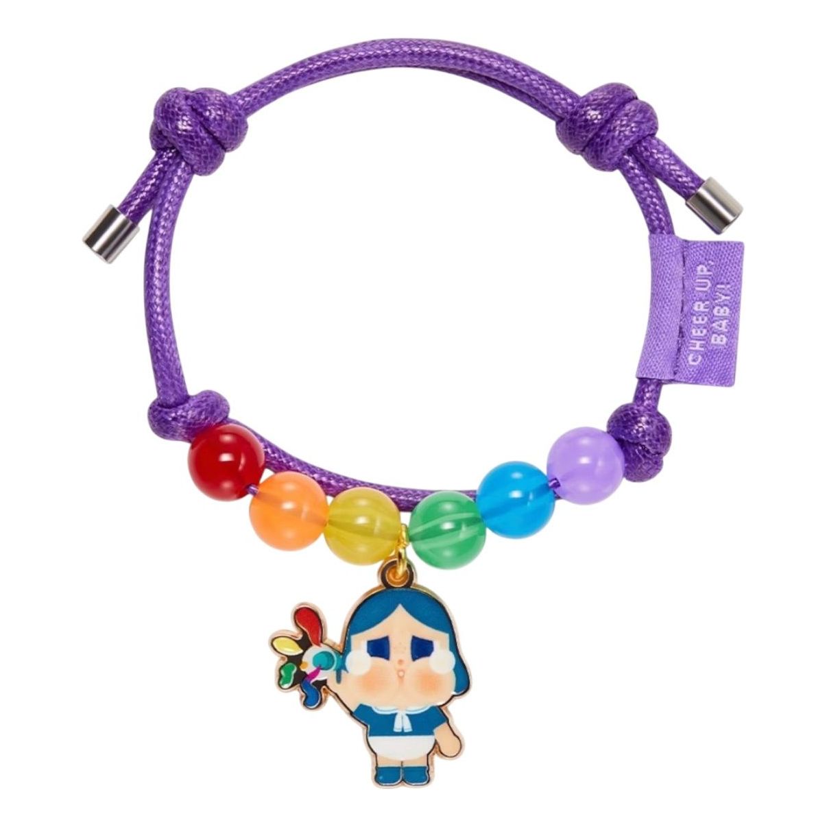 

Браслет Pop Mart Crybaby Cheer Up Baby Rainbow Bracelet 'Bugler'
