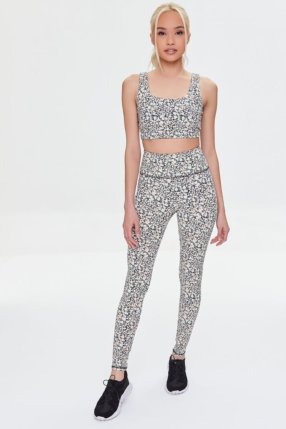 

Леггинсы Active с цветочным принтом Forever 21