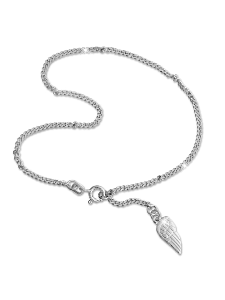 

SilberDream Браслет на лодыжку, серебро 925 пробы, около 26 см, с крылышками