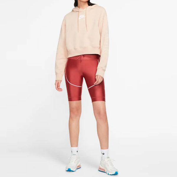 Толстовка с капюшоном из воздушного флиса Nike, розовый — фото 3