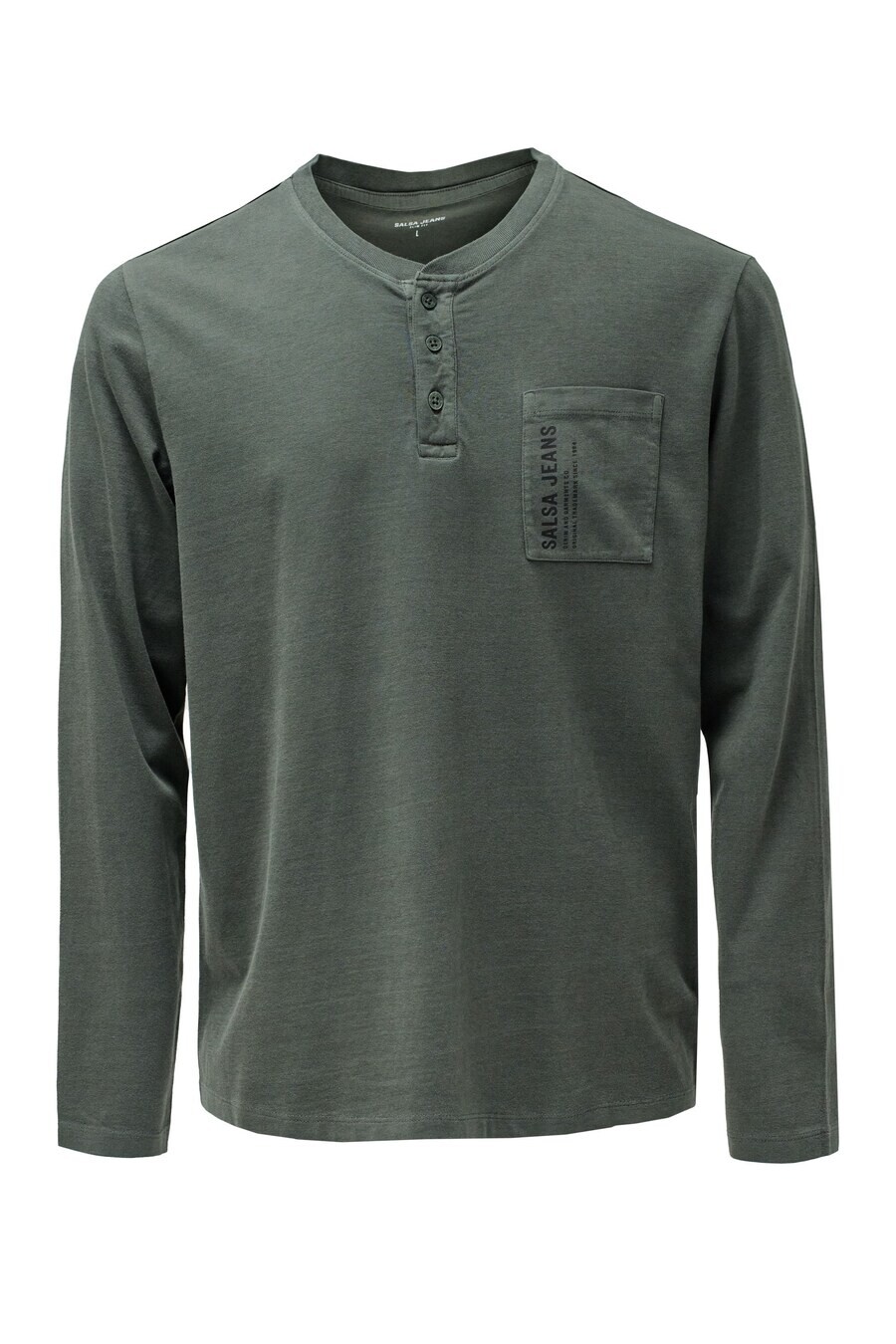 

Лонгслив Salsa Jeans Shirt, зеленый