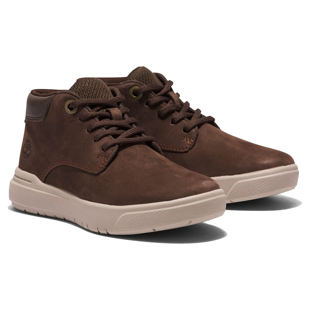 

Кроссовки Timberland Seneca Bay Leather Chukka Youth, коричневый