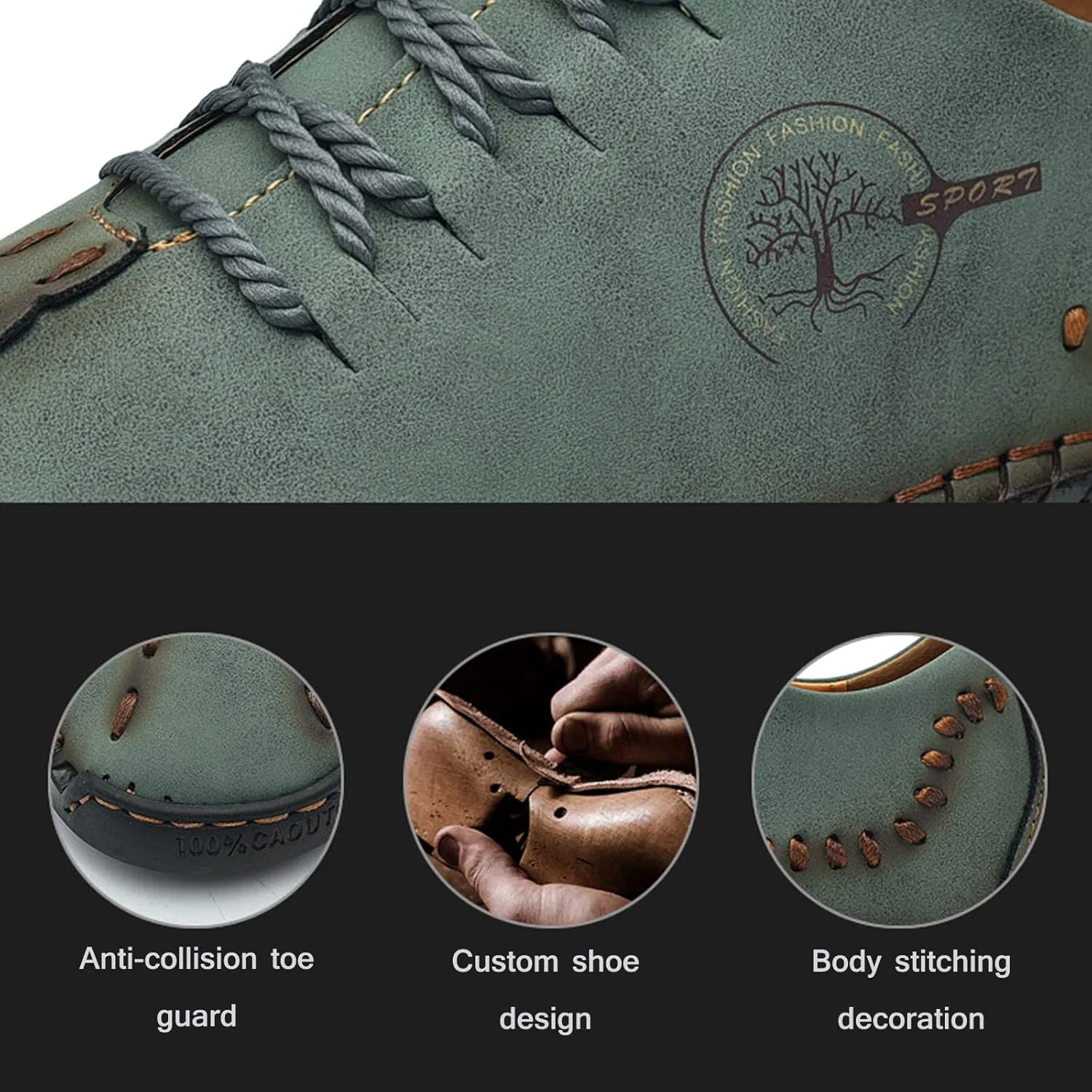 Мужские лоферы Asifn Leather Sneakers, черный — фото 4