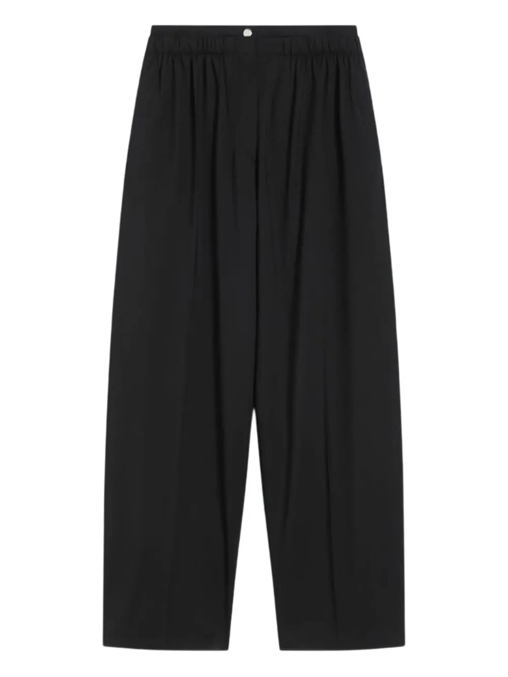 

Брюки свободного кроя с двойным поясом Sportmax, черный