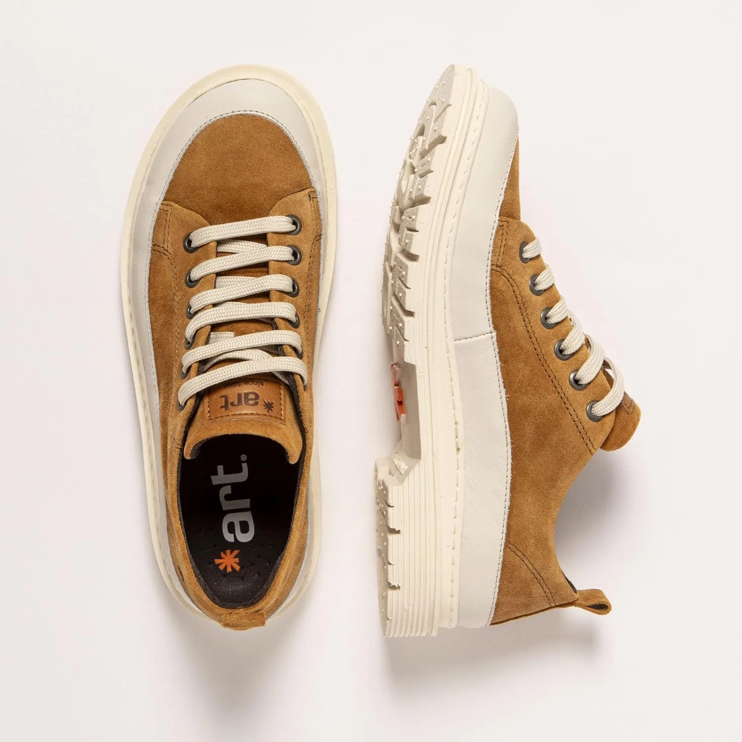 Кроссовки Art Unisex 1898 Birmingham Trainers, Toffee — фото 4