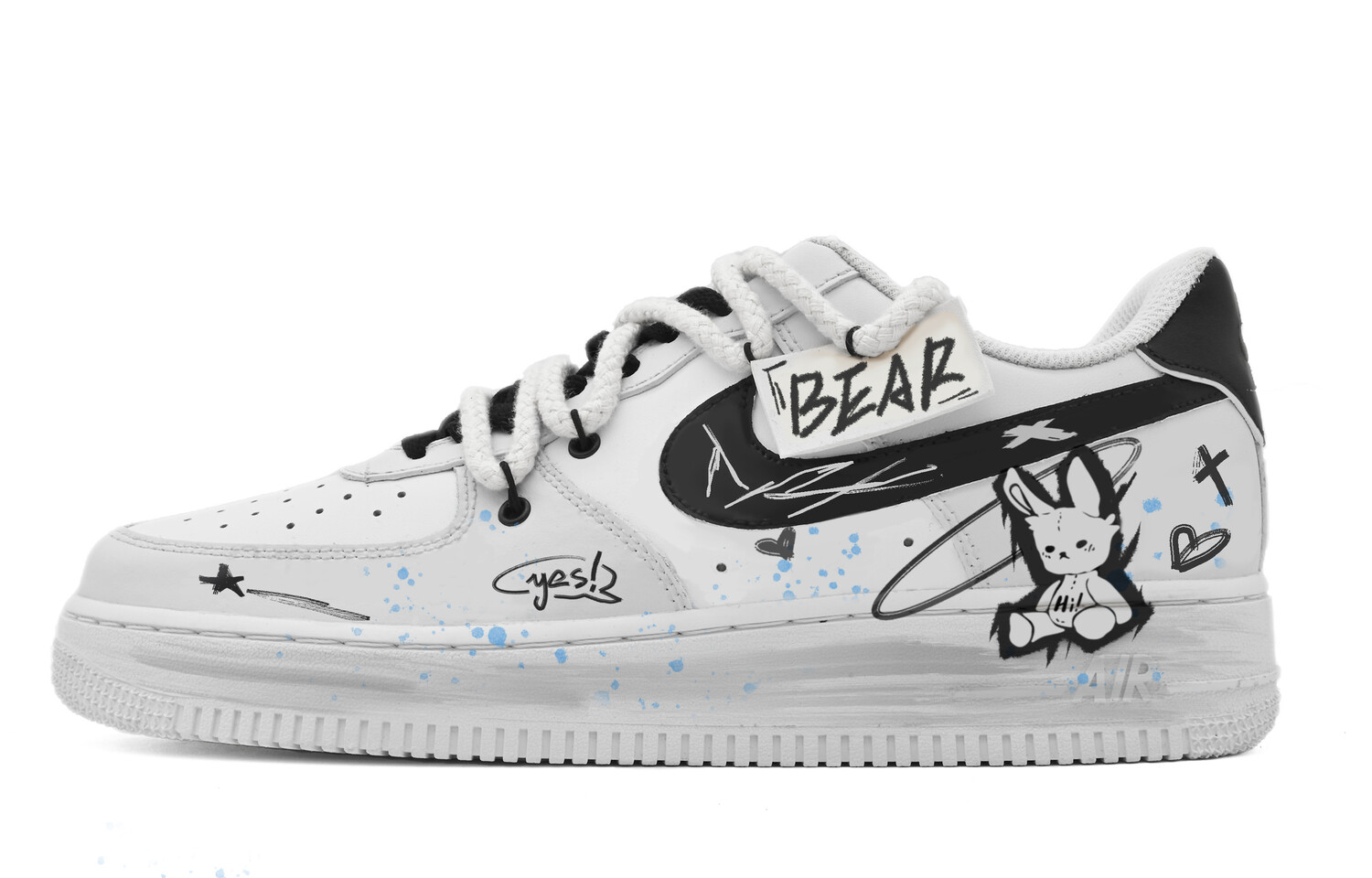 

Женские кроссовки для скейтбординга Nike Air Force 1, White