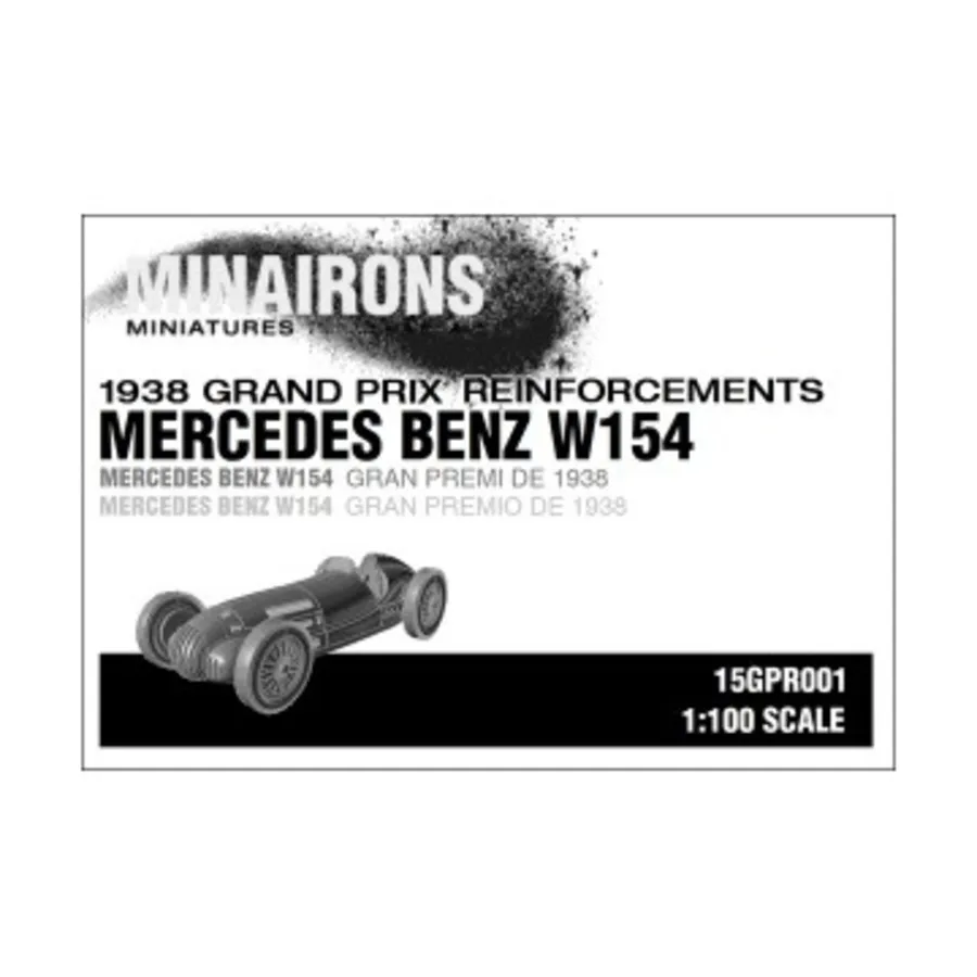 

Мерседес Бенц W154, 1938 Grand Prix - Models (1:100)
