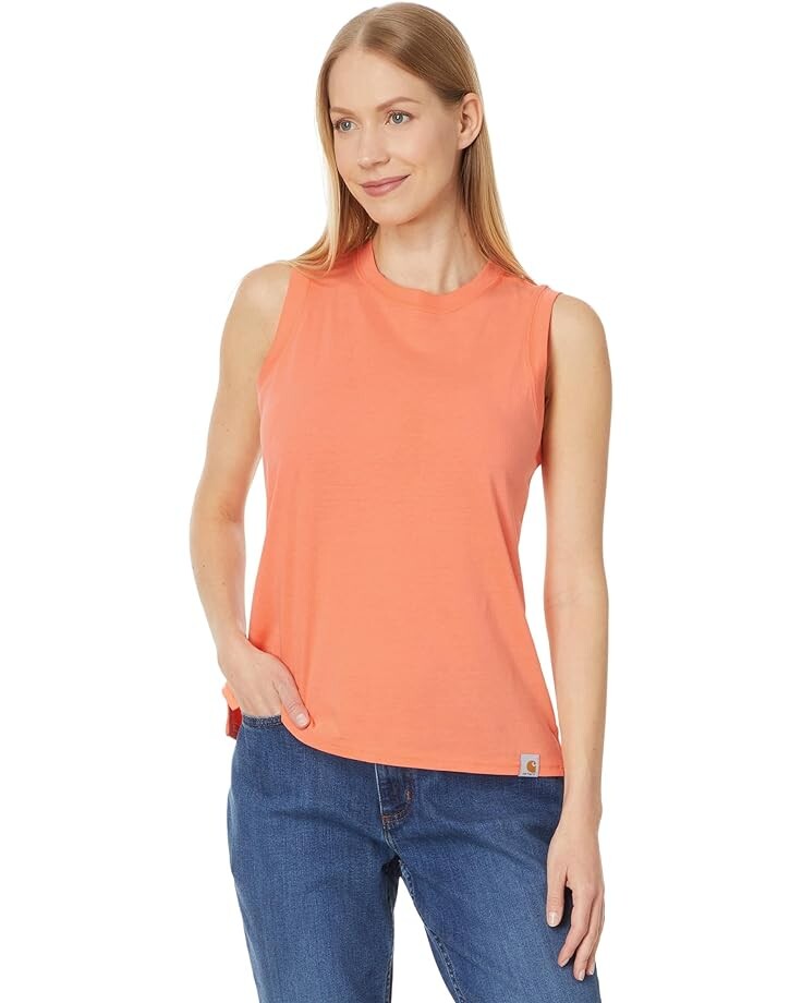 

Майка Carhartt Relaxed Fit Lightweight Tank, цвет Fresh Salmon