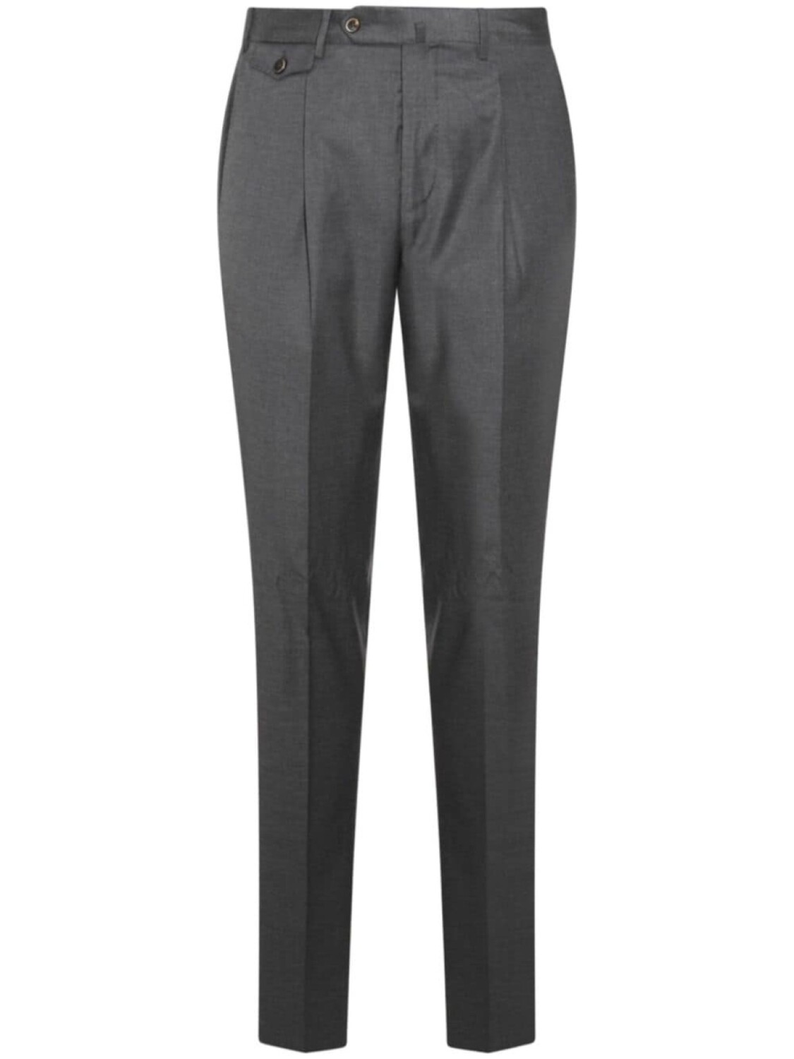 

Зауженные брюки PT Torino со складками, серый