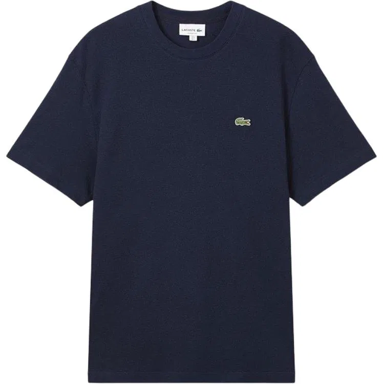 Футболка с круглым вырезом Logo LACOSTE, 166/Navy Blue