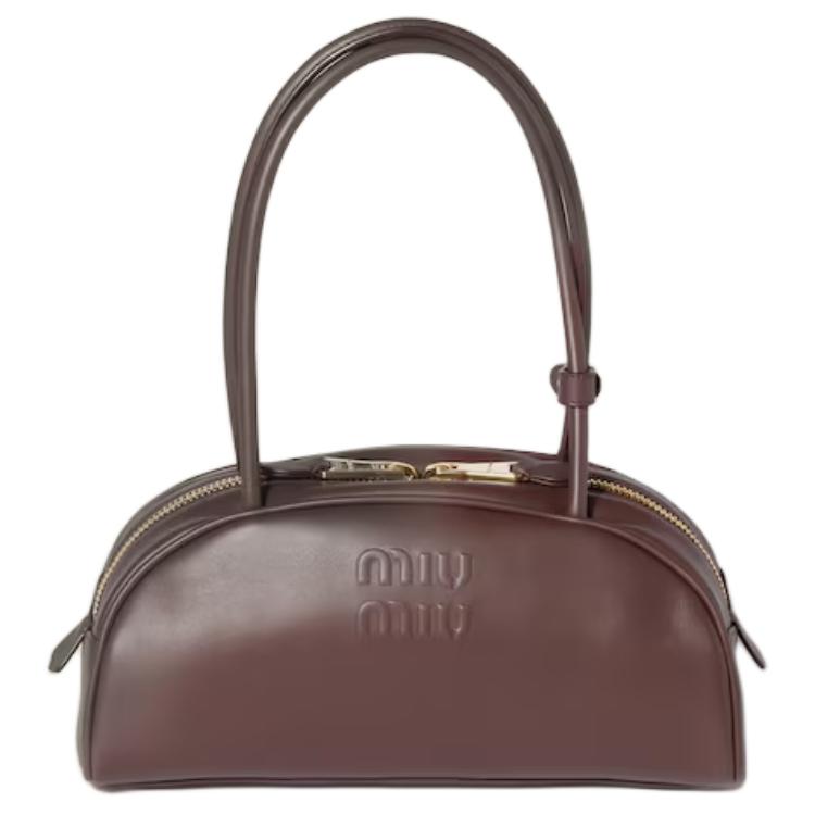 

MIU MIU Сумка Beau Cow Leather для женщин, коричневая